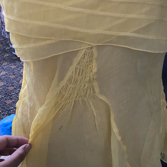 yellow max studio top - Picture 3 of 5